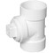 Charlotte Pipe And Foundry Charlotte Pipe 3 in. Hub X 3 in. D Hub PVC Cleanout Tee 1 pk PVC00444X1000 - alternate 1